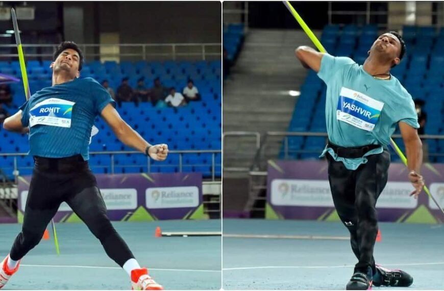 Asian Games: जैवलिन में भारत का डबल धमाल, यशवीर ने जीता सिल्वर, रोहित के नाम ब्रॉन्ज