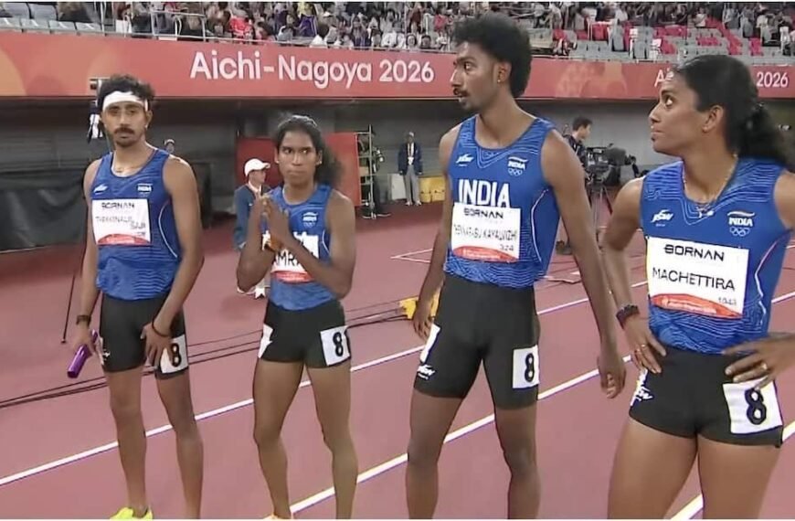 भारत को मिला 17वां मेडल, रिले टीम ने जीता सिल्वर; अंतिम पल में बदली तस्वीर