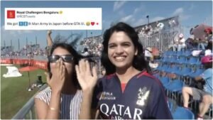 टीम इंडिया को सपोर्ट करने जापान पहुंचे RCB&hellip;