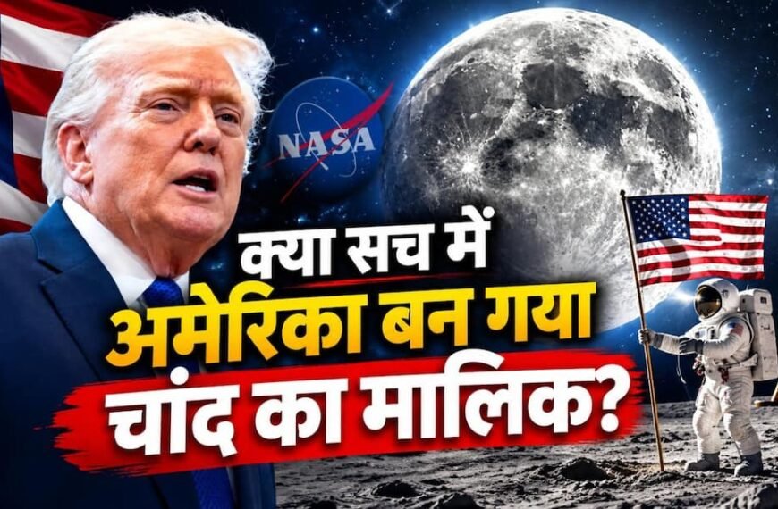 Explained: ट्रंप का दावा- चांद हमारा है, जानिए…