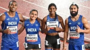 नेशनल रिकॉर्ड के साथ रिले टीम ने जीता&hellip;