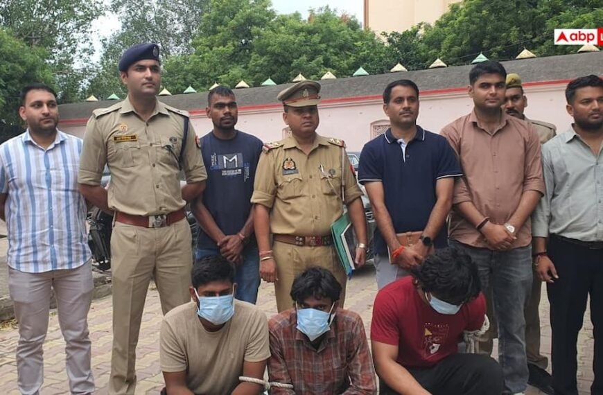 आगराः पैसों के विवाद में चाचा की सिलबट्टे से हत्या, भतीजा सहित 3 गिरफ्तार
