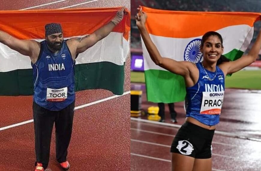 एशियन गेम्स: भारत की झोली में 2 और मेडल, प्राची और तूर ने जीते पदक