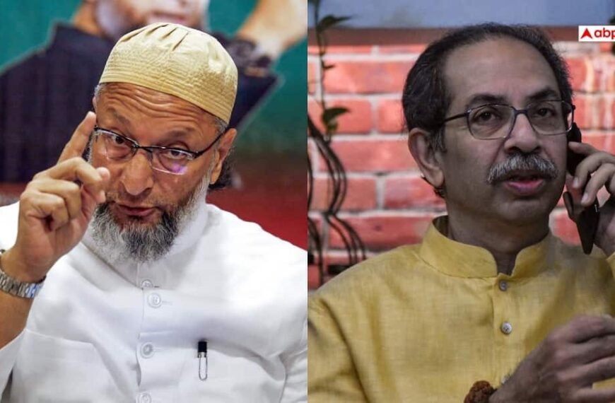 ओवैसी का जिक्र कर उद्धव गुट का सपा-कांग्रेस को संदेश, ‘हम सभी को उनसे…’