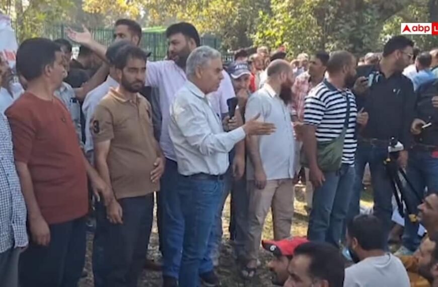श्रीनगर में दिहाड़ी कर्मचारियों का आंदोलन तेज, असेंबली घेराव की दी चेतावनी
