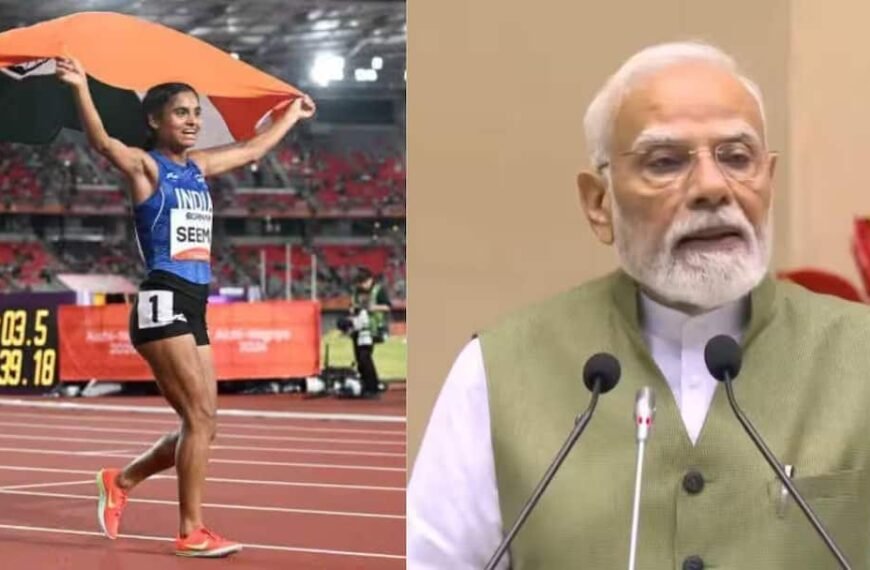 ‘आप पर गर्व है सीमा’, एशियन गेम्स में मेडल जीतने पर पीएम मोदी ने दी बधाई