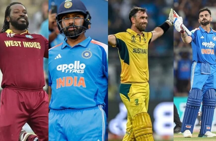 वनडे वर्ल्ड कप में सबसे ज्यादा छक्के किसने लगाए? क्रिस गेल दूसरे नंबर पर
