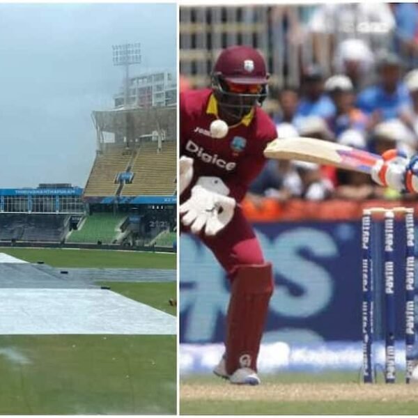 बारिश से रद्द होगा भारत-वेस्टइंडीज पहला वनडे, मौसम…