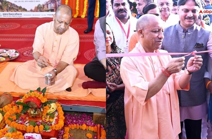 लखनऊ को CM योगी की सौगात, 12000 करोड़ के प्रोजेक्ट का किया भूमिपूजन