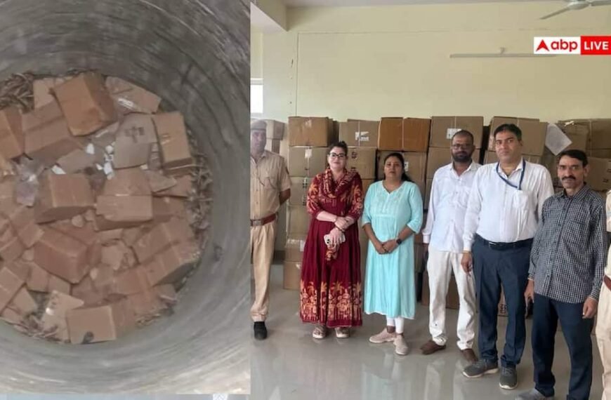 बयाना: सूखे कुएं में छिपा था 5 करोड़ की दवाइयों, 274 कॉर्टन बरामद