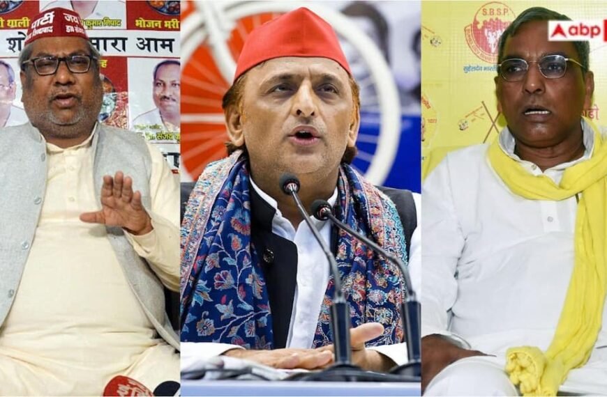 अखिलेश यादव को ओपी राजभर और संजय निषाद ने घेरा, लगाए कई आरोप