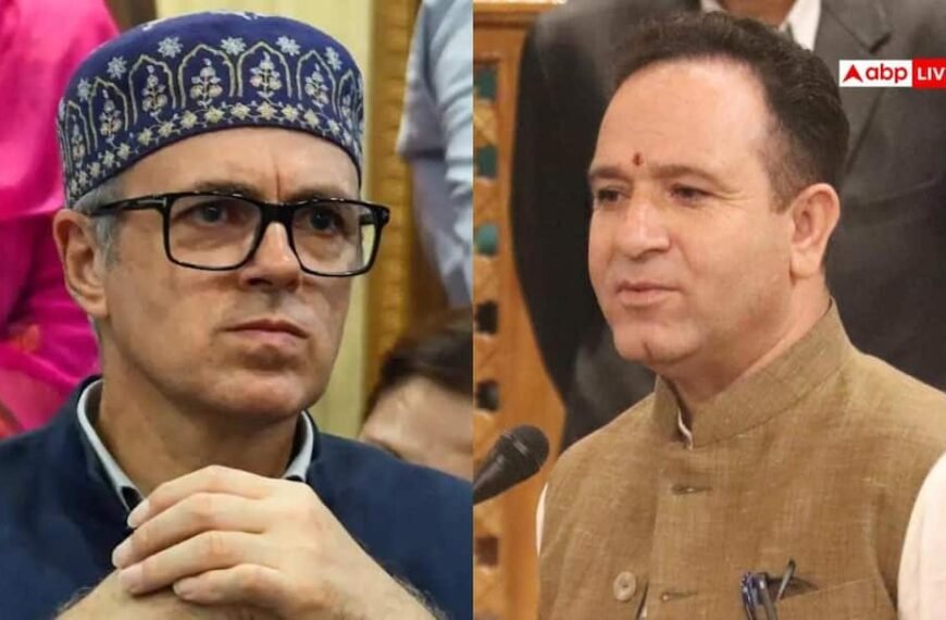 जम्मू कश्मीरः ‘परिसीमन गलत था तो…’, LoP सुनील शर्मा की CM उमर अब्दुल्ला को चुनौती