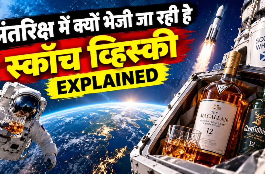 Explained: अंतरिक्ष में अचानक क्यों भेजी जा रही है स्कॉच व्हिस्की? जानिए