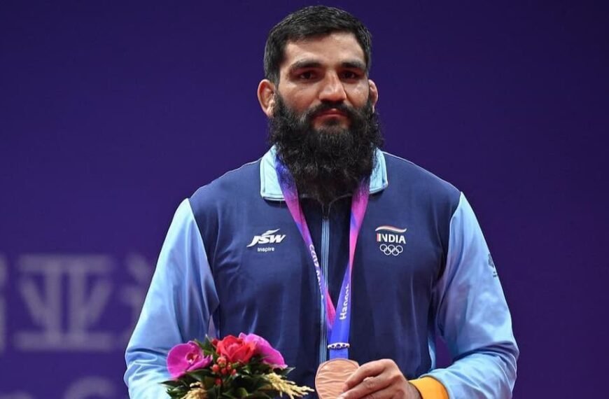 Asian Games: सुनील कुमार ने रचा इतिहास, कुश्ती में लगातार 2 मेडल जीतकर बनाया महारिकॉर्ड