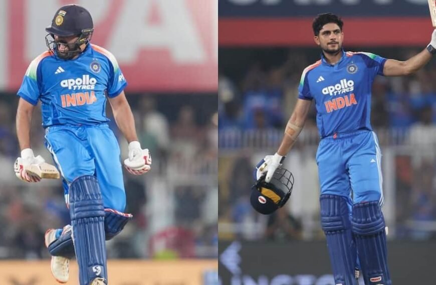 406 के चेज में शुभमन गिल के बाद रोहित शर्मा का शतक, खास सेलिब्रेशन से लूटी महफिल