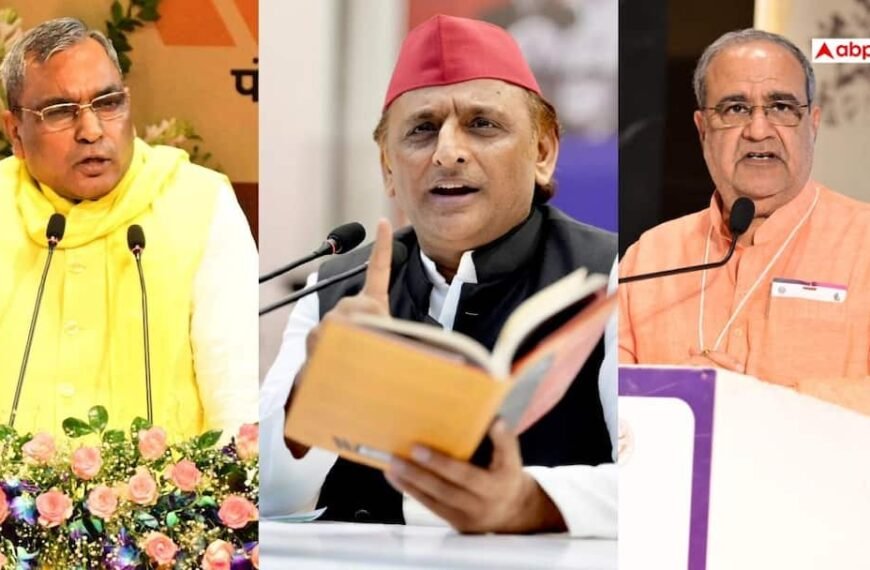 अखिलेश पर बरसे मंत्री राजभर और भूपेंद्र चौधरी, गिनाए पुराने ‘कारनामे’