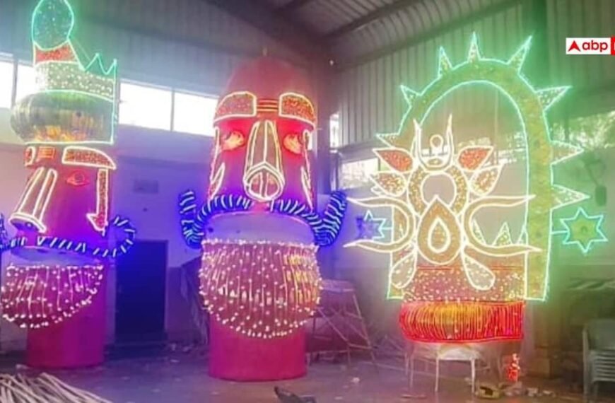 जयपुर में मुस्लिम कलाकार तैयार कर रहे रावण का पुतला, 105 फीट ऊंचाई