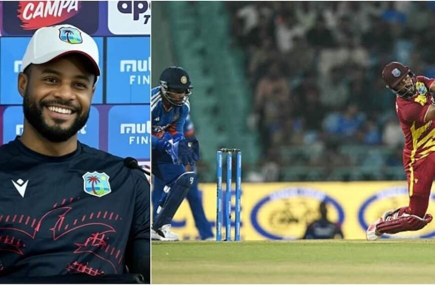 IND vs WI: वेस्टइंडीज के कप्तान शाई होप…