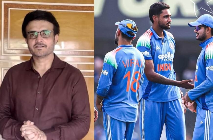 गांगुली ने चुनी ODI WC 2027 के लिए भारत की प्लेइंग 11, बेंच पर बैठे खिलाड़ी को किया शामिल
