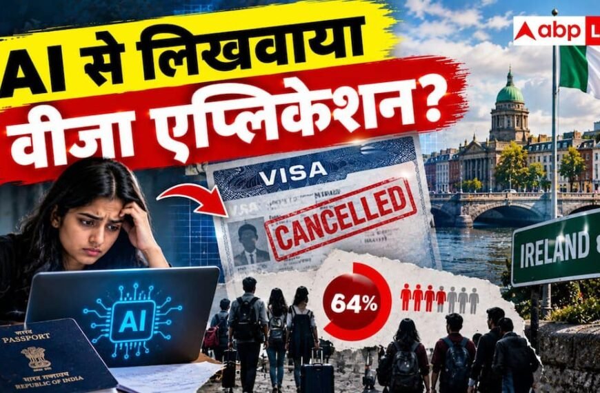 एआई से वीजा एप्लिकेशन लिखवाना पड़ा भारी, 64% भारतीयों के वीजा रद्द