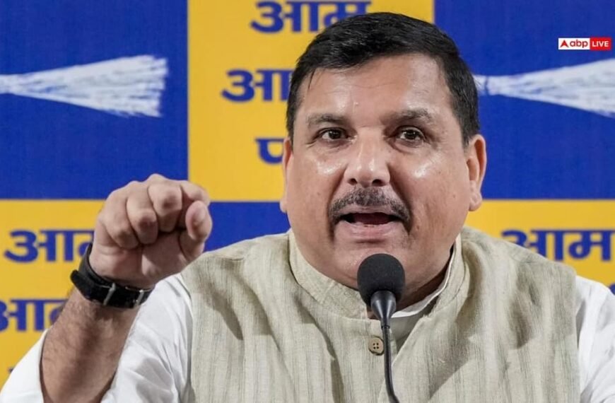 राहुल गांधी की विदेश यात्रा के सवाल पर संजय सिंह बोले, ‘हम लोगों को तो…’
