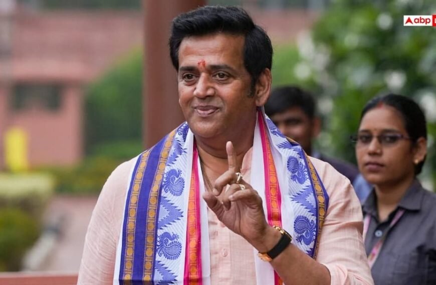 ‘ध्रुव का समर्थन करें…’, रवि किशन ने CM योगी के सामने मंच से की अपील