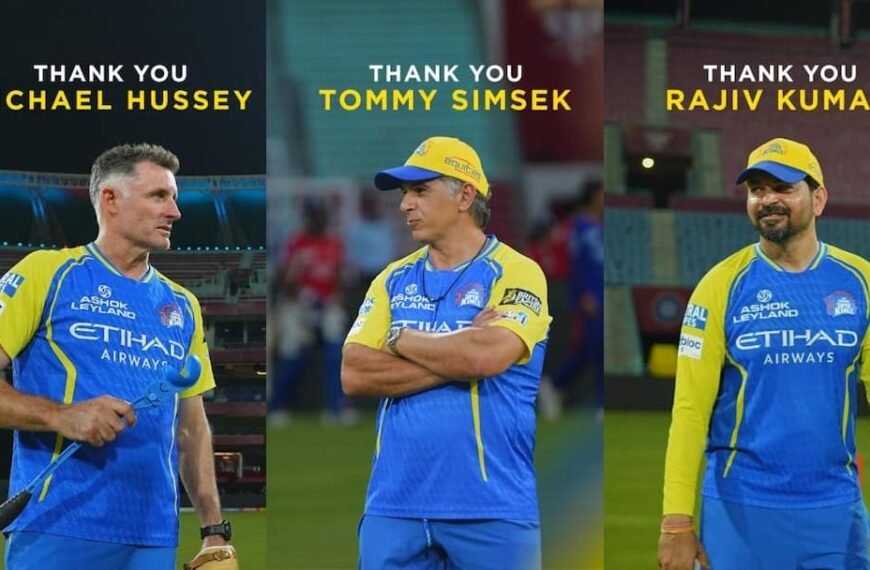 IPL 2027 से पहले CSK में बड़ा भूचाल! माइकल हसी समेत 5 कोच ने छोड़ा साथ