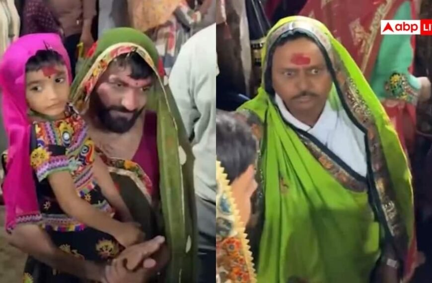 अहमदाबाद: श्राप की 200 साल पुरानी कहानी, साड़ी पहनकर गरबा करते हैं पुरुष