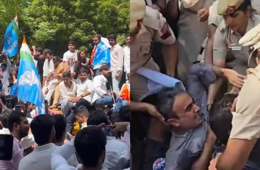 CEC के खिलाफ प्रदर्शन पर BJP बोली- बेवजह प्रोटेस्ट, RJD ने कहा- ‘बापू होते तो…’