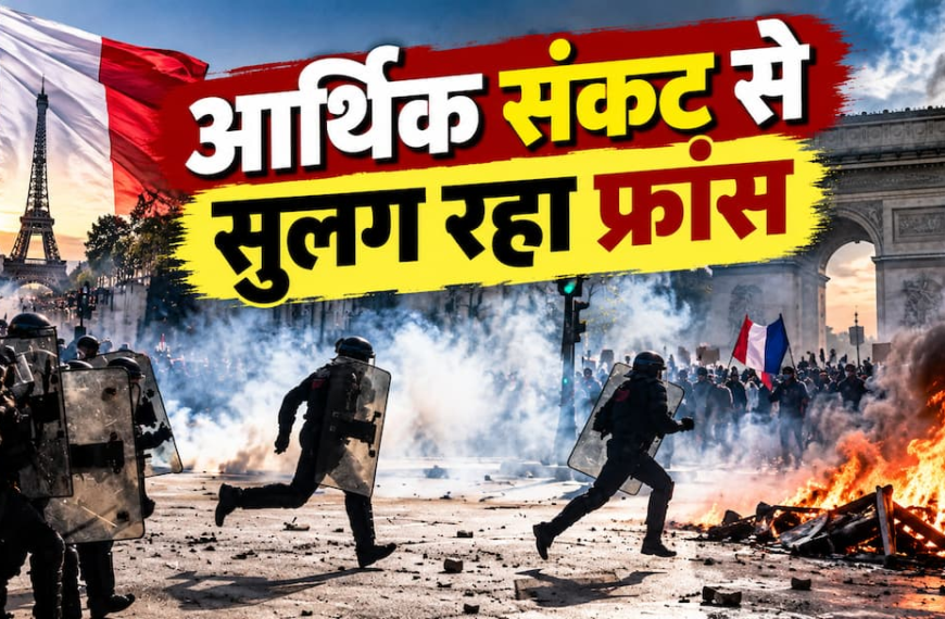 Explained: सड़कों पर आगजनी और विरोध प्रदर्शन, भारी कर्ज और बजटीय घाटे के दलदल में क्यों फंसा फ्रांस?