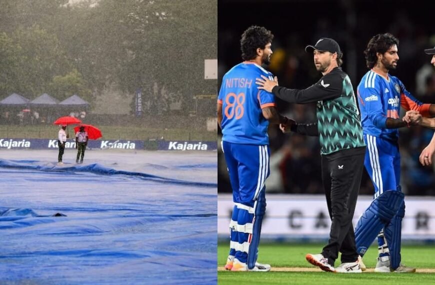 भारत-न्यूजीलैंड के तीसरे टी20 पर बारिश का संकट? जानें कैसा रहेगा वेलिंगटन का मौसम