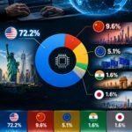 Explained: AI में सॉफ्टवेयर नहीं, चिप-बिजली का खेल कैसे? US में 72% कंप्यूटिंग पावर, भारत 1.6% पर